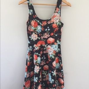 Floral Fit and Flair Dress